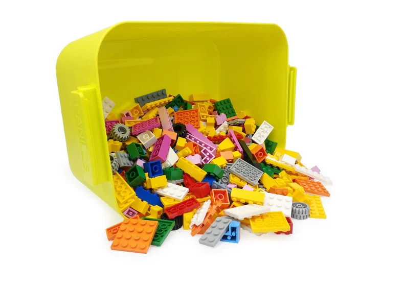

Compatible City Building Block DIY Storage Box Assembling Size Plastic Boy Girl Toy Gift Brick Miniature Action Figures for Kids