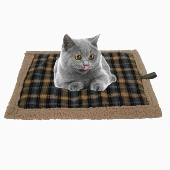

Small Self Heating Lamb Plush Dog Mattress Waterproof Warm Pet Pad