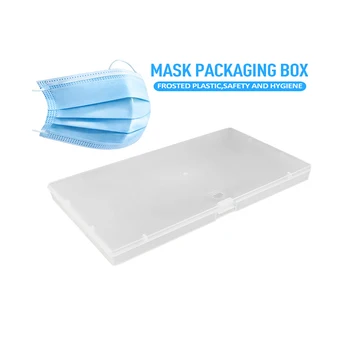 

Portable Dustproof Mask Storage Box Disposable Face Masks Container Safe Pollution-Free Disposable Mask Organizer Case