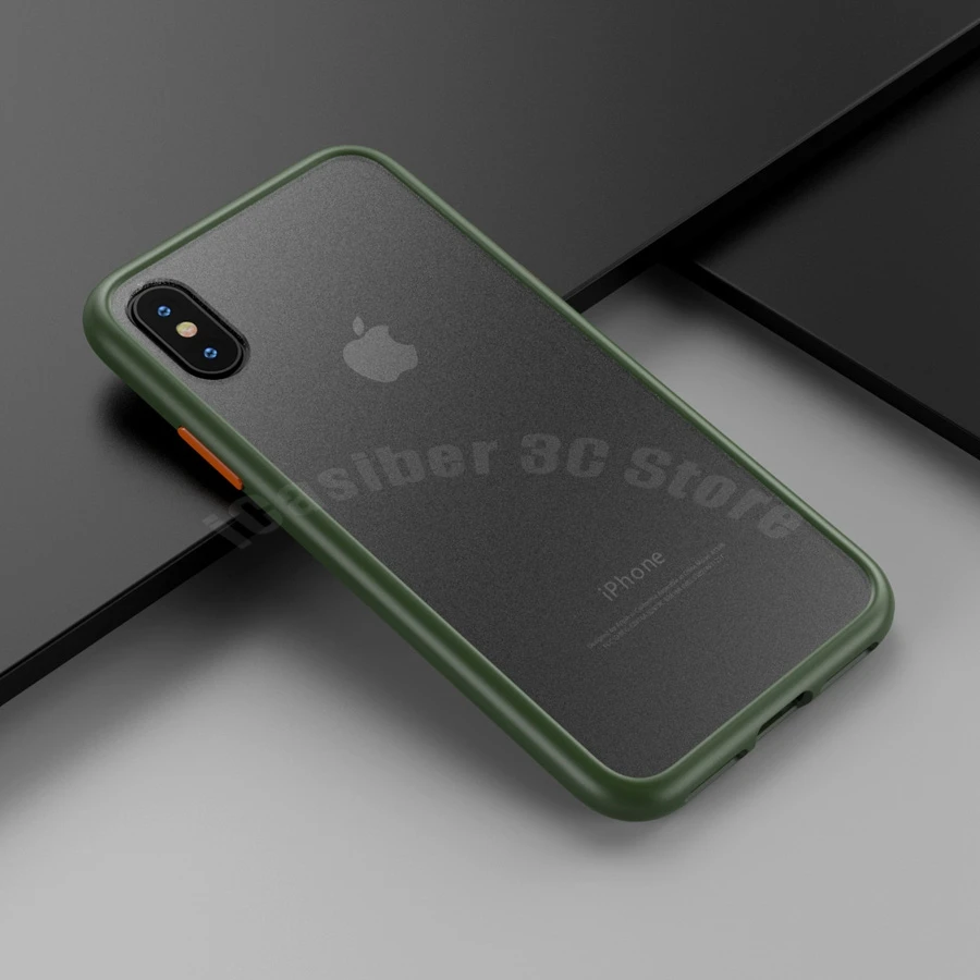 10 шт цветной противоударный бронированный чехол для Apple IPhone X XS Max XR прозрачный ТПУ чехол задняя крышка для iPhone 7 8 Plus силиконовый чехол