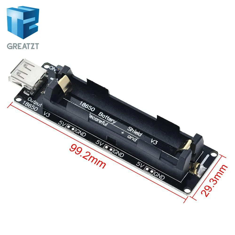 ESP32 ESP32S для Wemos Raspberry Pi 18650 плата зарядки аккумулятора V3 Micro USB порт Type A 0.5A