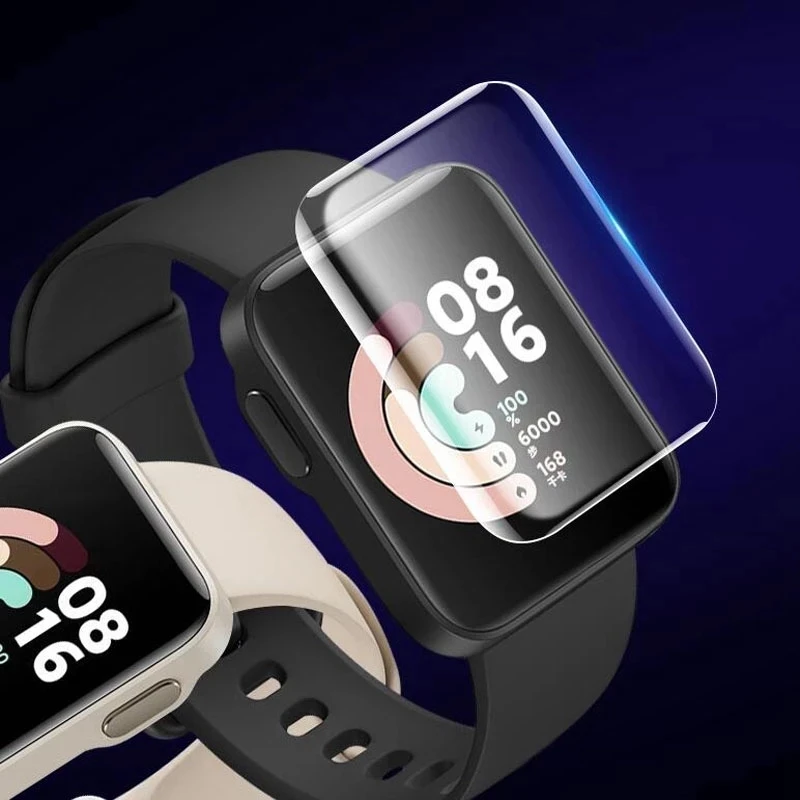 Soft Hydrogel Protective Film for Full Coverage Smartwatch Screen