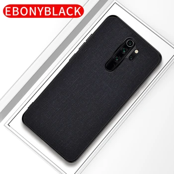 

30pcs/lot For Xiaomi Redmi Note 8 Pro Business Canvas Hard PC Vintage Denim Jeans Case For Xiaomi Redmi Note 8