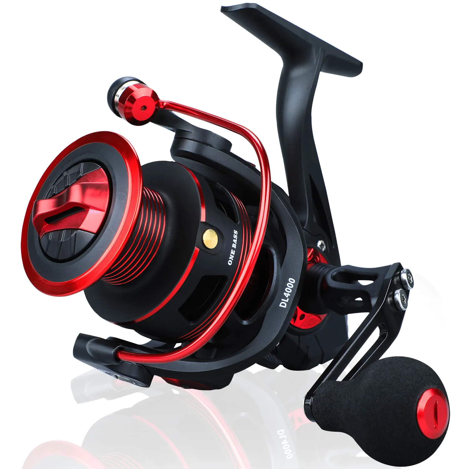 Sougayilang 12+1BB Fishing Reel 5.2:1 High speed Gearing Spinning Fishing Reels for Saltwater Freshwater Fishing Tackle Pesca