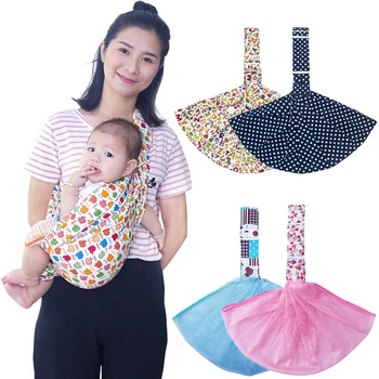 

Baby Carrier Sling For Newborns Soft Infant Wrap Breathable Wrap Hipseat Breastfeed Birth Comfortable Nursing Cover 3-24Month