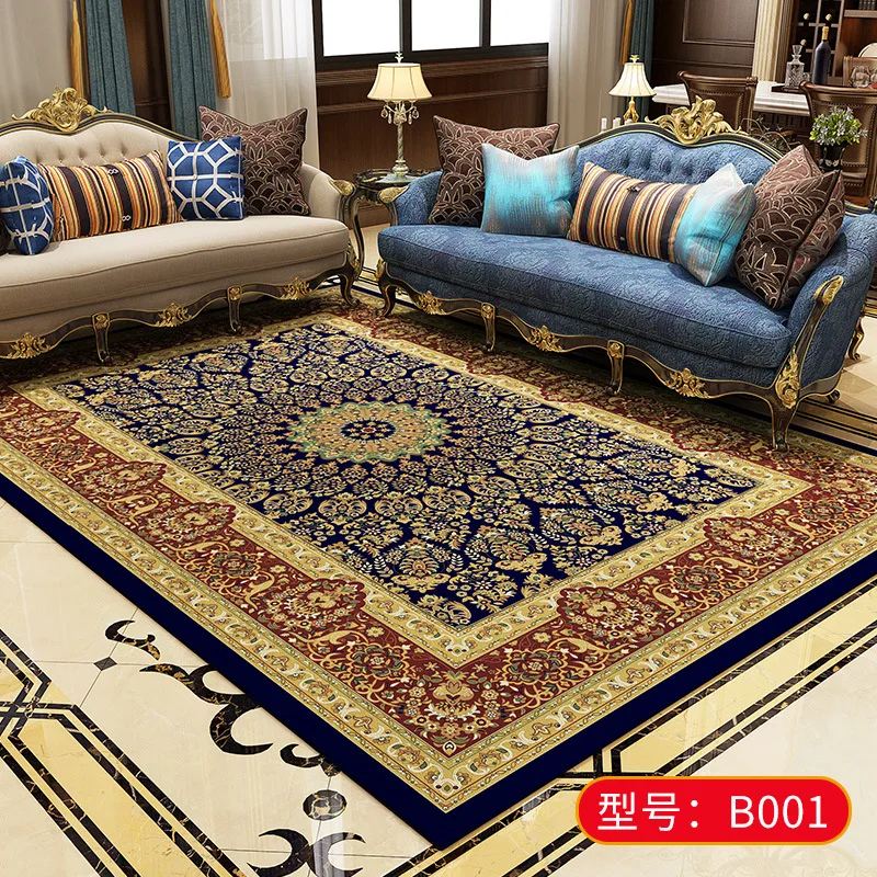 Европейский стиль, ковры для гостиной, большой размер, высокое качество, ковер для дома, для спальни, утолщенный ковер для гостиной, винтажный персидский ковер - Цвет: 1