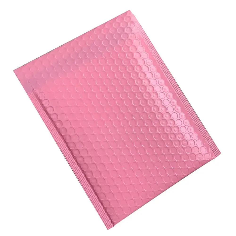 Small Bubble Mailers 5x7 Inches - 12 Pack Pink Padded Shipping Envelopes Self Seal For Packages