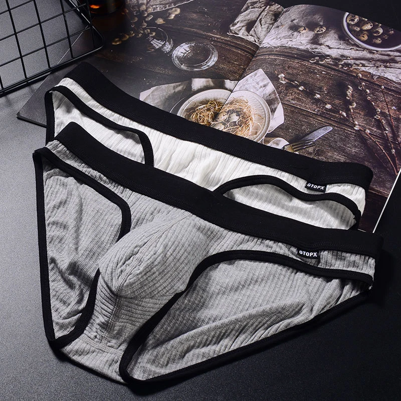 2021 Brand New Sexy Men's Underwear Calzoncillos Hombre Slip Male Modal Panties Male Ropa Interior Hombre Man U Convex Underpant