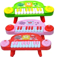 Детская обучающая электронная клавиатура Zuotai, музыкальная игрушка для детей раннего возраста, пианино, мультяшное электрическое пианино, музыкальная игрушка