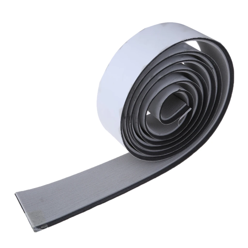 1 Piece Light Gray EVA Foam Teak Sheet Boat Flooring Sheet Non-slip Boat Flooring Decking Pad