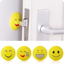 Cute Smiley Rubber Doorknob Protective Shock Collision Rails Mat Silent Rear Pad Door Handle Anti Collision Wall Buffer Stickers цена Cute Smiley Rubber Doorknob Protective Shock Collision Rails Mat Silent Rear Pad Door Handle Anti Collision Wall Buffer Stickers цены онлайн