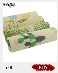 Домашний текстиль booksew хлопок льняная ткань синий узор дизайн швейный материал скатерть подушка сумка занавеска подушка Zakka CM