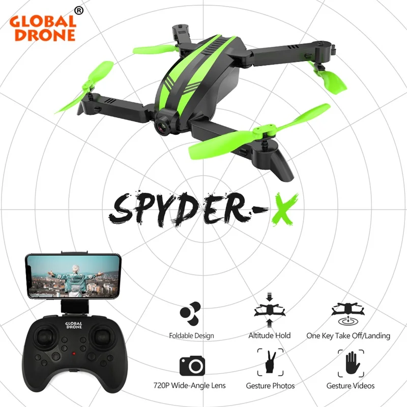 Складная мини камера GW68 FPV с камерой 1080 лучший подарок для широкоугольного