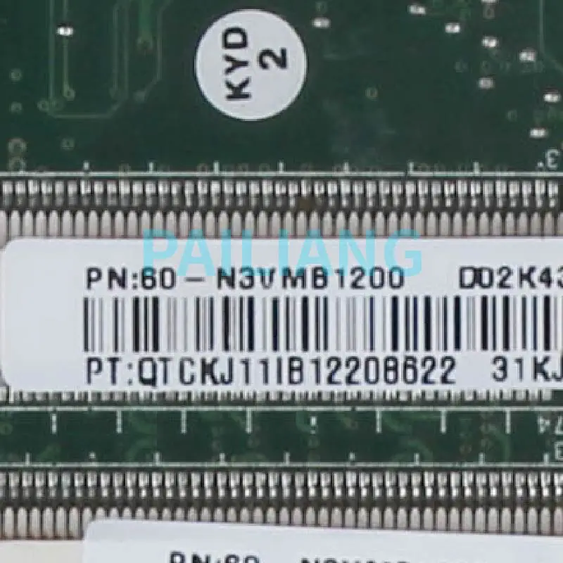 Placa-mãe para Computador Portátil Asus K43sv Placa Principal Rev.3.0 Hm65 N12p-gv-b-a1 Placa-mãe para notebook - Imagem 5