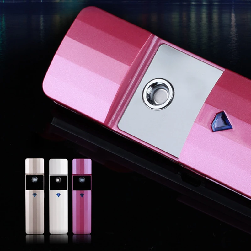 Portable Nano Spray Mist Handy Facial Steamer Mister Usb Rechargeable Face Moisturize Hydrating Sprayer Device Beauty Instrument