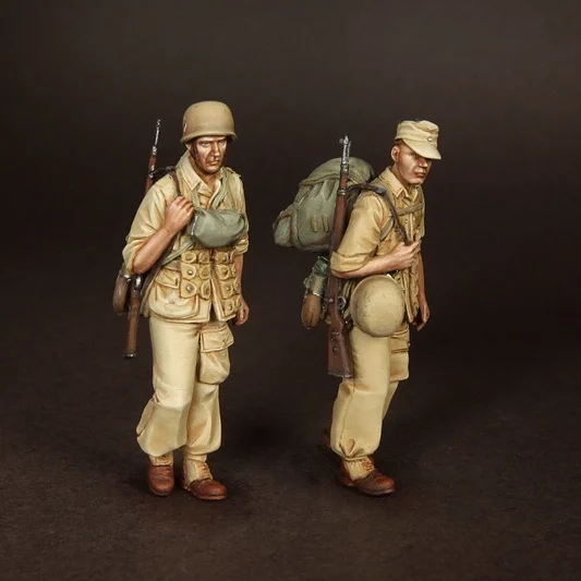 1/35 Resin Model Figure GK, Military theme ï¼ŒUnassembled and unpainted kit