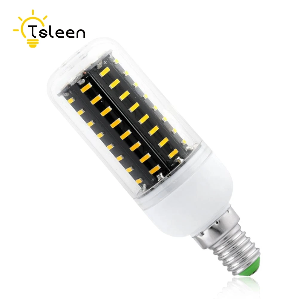 TSLEEN 5 шт. светодиодный светильник переменного тока 220V E27 E14 B22 G9 GU10 4014 светодиодный кукурузный светильник 12W 18W 25W 30W 35 Вт лампада светодиодный украшения дома светодиодный лампы
