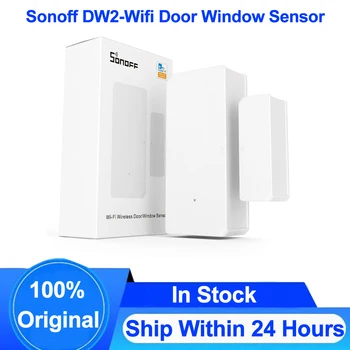 

Sonoff DW2 Wifi Wireless Door Window Sensor Smart Home Remote Control linkage with SONOFF Devices No Hub Required Via Ewelink