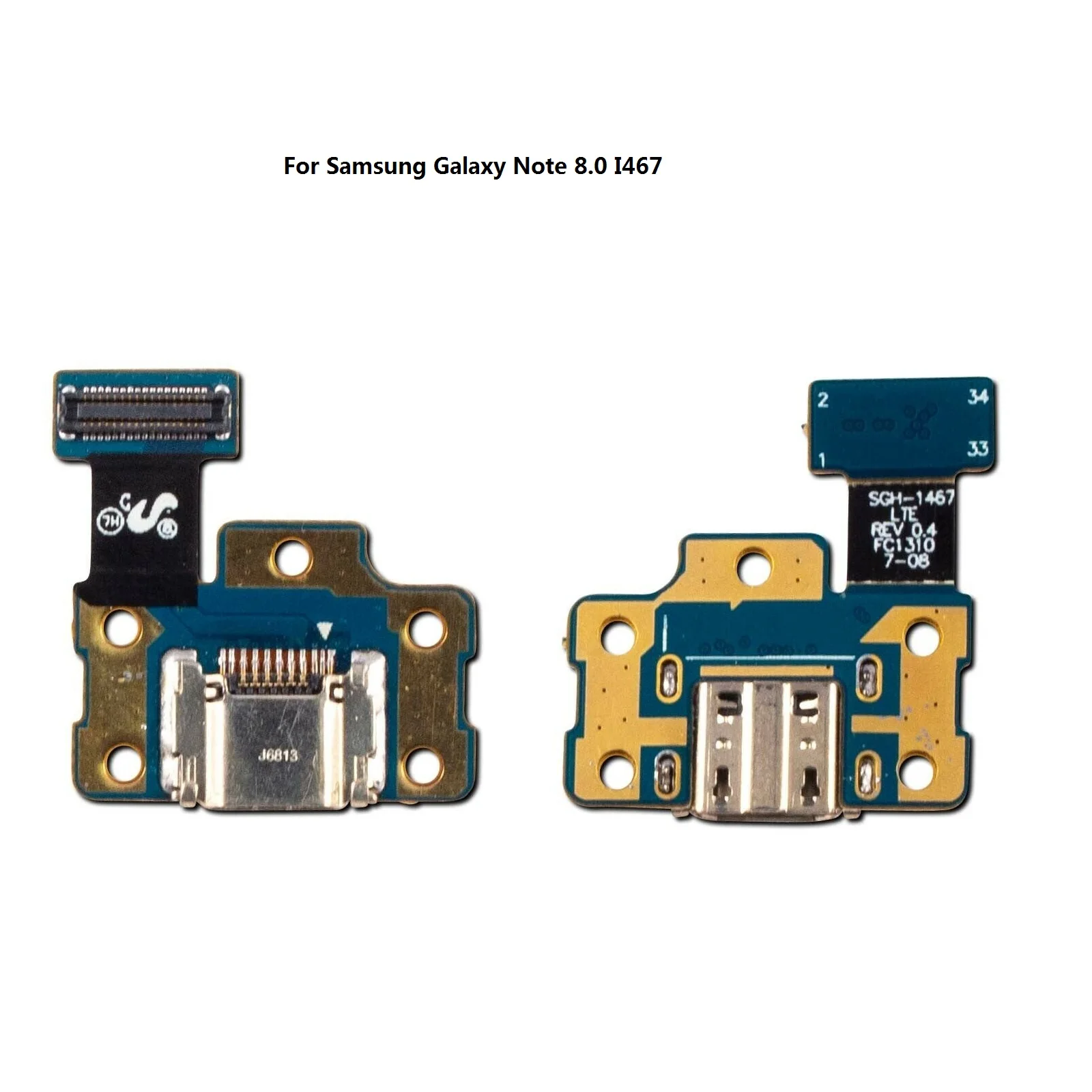 I467 10 шт./лот samsung Галактики вкладка Pro 8,4 T320 T321 T700 T710 T310 T311 T810 T820 N5100 P6200 зарядное устройство разъём для зарядки Порты и разъёмы гибкий кабель - Цвет: I467