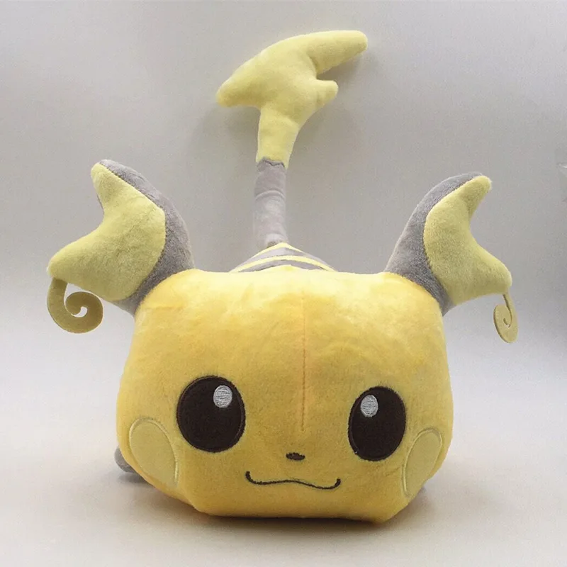 25-50cmplushKneeling Dragonite Squirtle Raichu Charmander Growlithe Eevee Charizard мягкий прекрасный Хэллоуин Рождественский подарок для детей - Цвет: Kneeling  Raichu
