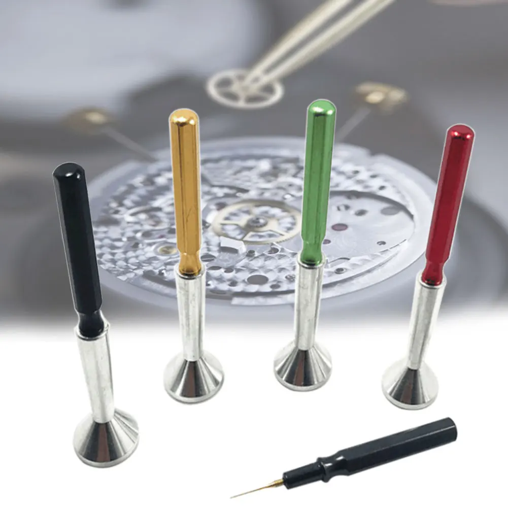 

5pcs Easy Apply Oiler Set Accessories Durable Watchmaker Professional Fixing Metal Watch Repair Tool Practical Pin Pen Portable