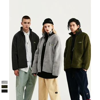 

VIMASS Windbreaker men's casual spring and autumn coat 2020 new hooded hit color zipper coat cheap personality