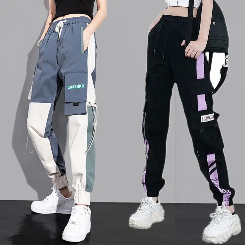 Joggers Womens Casual Sports Sweatpants Girls Hip Hop Streetwear Female Fashion Jogging Lasies Plus Size S-5XL Cargo Trousers - Image 3