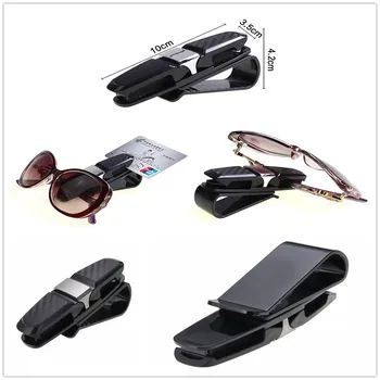 

ABS Car Sun Visor Glasses Sunglasses Card Ticket Holder Mount FOR Jeep Liberty Trailhawk Commander Hurricane Gladiator