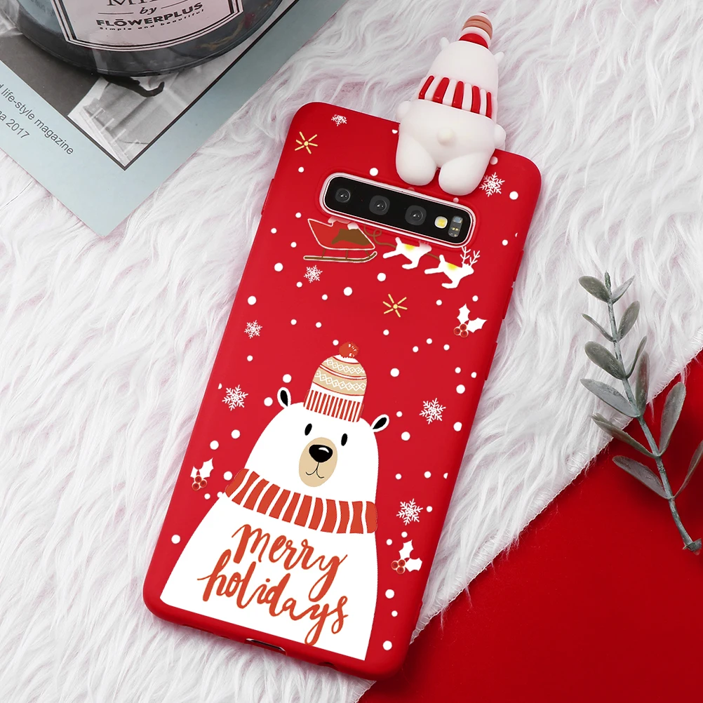 Рождественский олень мягкий TPU чехол для samsung Galaxy A70 A60 A50 A40 A30 A20 A10 A20e S10 S9 S8 S7 S6 A6 A7 A8 A9 плюс чехол - Цвет: Kbho7-sd1bjx