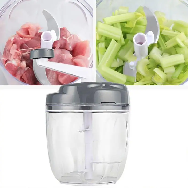 Vegetable Cutter Classic Delicate Manual Meat Grinder Food Chopper Mincer Mixer Blender Home Kitchen Nuts Shredder