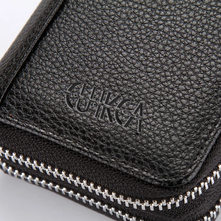 Creative ladies wallet Accordion Style double zipper multi-function card package card set coin purse