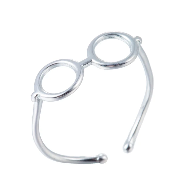 Jisensp Minimalist Jewelry Silver Color Geometric Rings for Women Adjustable Round Triangle Heartbeat Finger Ring bague femme SYJZ021