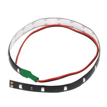

Waterproof 30CM 15LED Super Bright Flexible Strip Light Daytime Running Decoration Light For Auto Car Motorcycle Truck