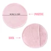 Reusable Bamboo Cotton Pads Washable Makeup Remover Pad Soft Face Skin Cleaner Facial Cleaning Beauty Tool With Bag 6