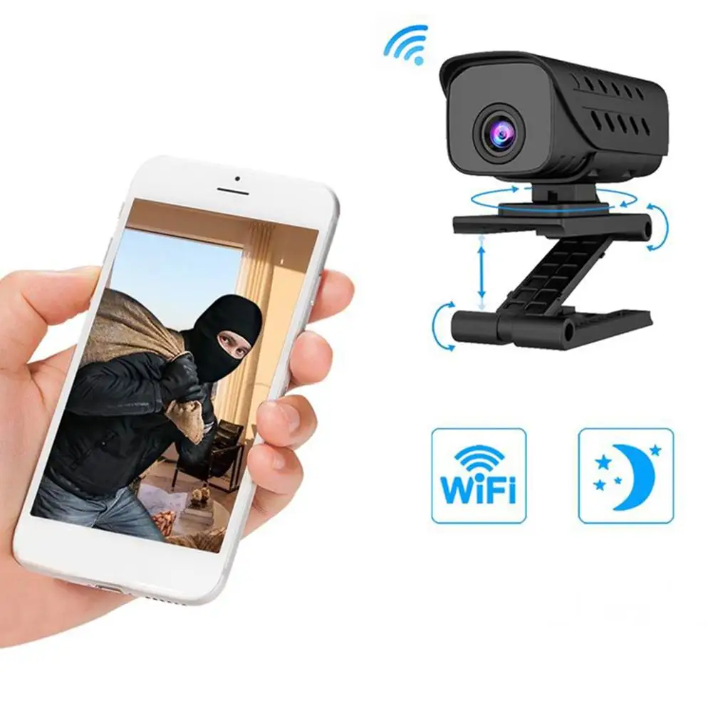 Мини ip-камера Wifi Беспроводная камера удаленный мониторинг сети ночного видения инфракрасная маломощная семейная умная камера