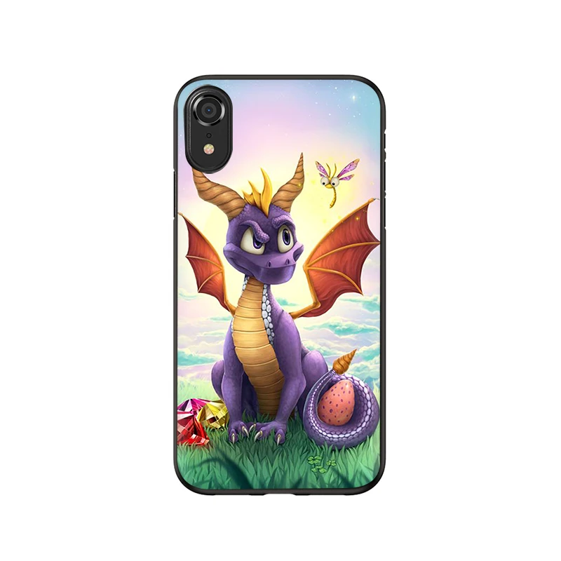 Мягкий силиконовый чехол Spyro The Dragon для телефона iPhone 5 5S SE 6 6s 7 8 Plus X XR XS 11 Pro Max - Цвет: B11