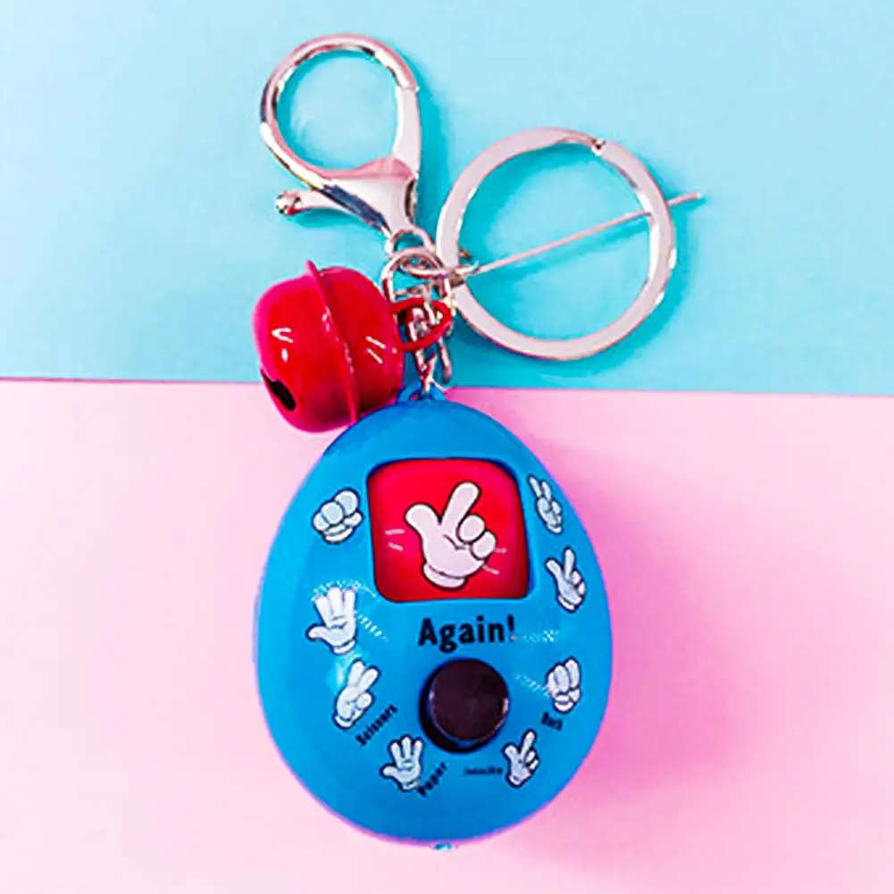 Пальчиковое догадка скрученное игрушечное Яйцо мультфильм инновационный милый встряхивание звук камень ножницы ткань пара кулон гадывание брелок игрушка