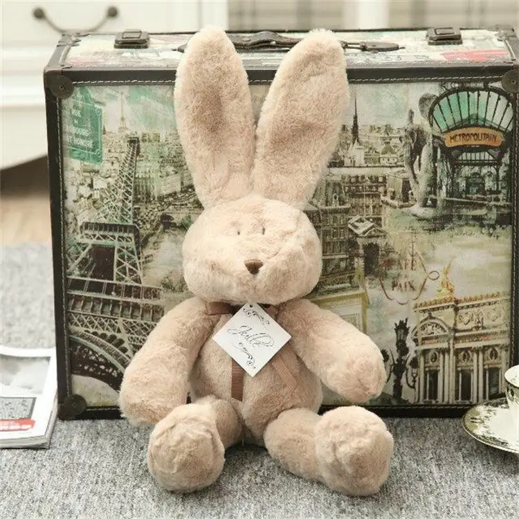 

Order Cute Handmade Rabbit Faux Rabbit Fur Bunny Plush Toy Rabbit Doll CHILDREN'S Toy
