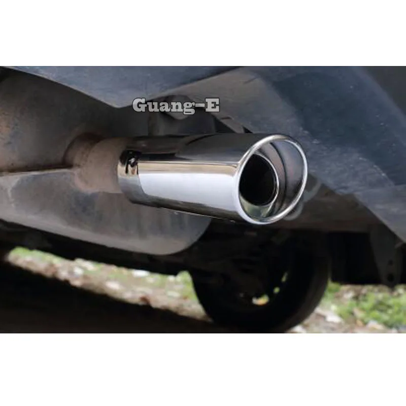 1 шт. глушитель для Mitsubishi Lancer EX 2010 2011 2012 2013|Хромирование| |