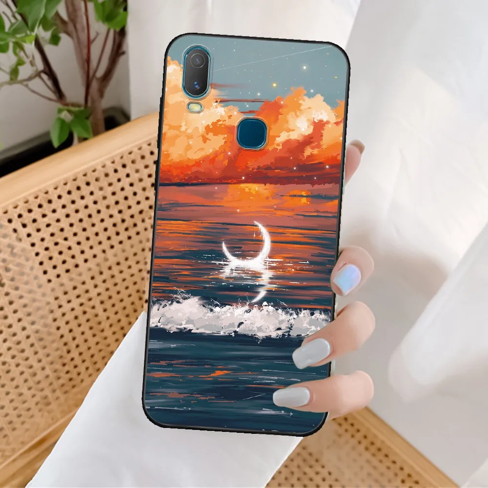 pouch mobile For Vivo 1906 Case Cover Silicone Soft Flowers Cute Cartoon Animal Phone Case for Vivo 1906 TPU Bumper for Vivo1906 6.35 inch mobile pouch waterproof Cases & Covers