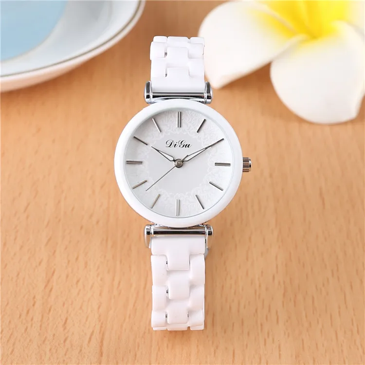 SAILWIND Роскошные Кристальные наручные часы женские белые керамические женские часы кварцевые модные женские часы женские наручные часы для женщин
