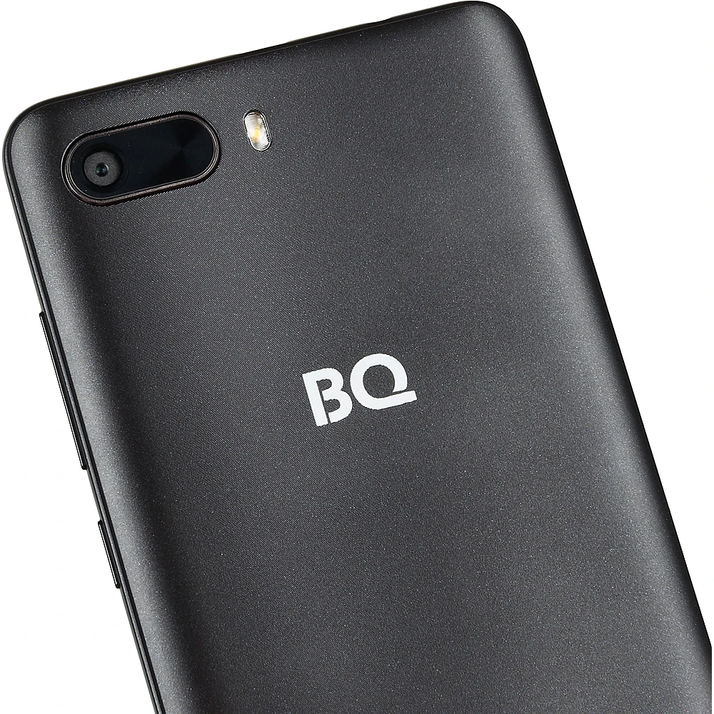 Смартфон BQ Silk 5520L 8Gb 1Gb черный 3G 4G 2Sim 5.45" IPS 720x1440 And8.1 8Mpix 802.11bgn GPS
