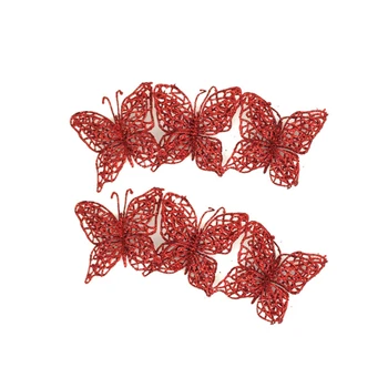 

Artificial Butterfly Christmas Tree Ornaments Christmas Decorations For Home Xmas Tree New Year Decor Navidad 2020