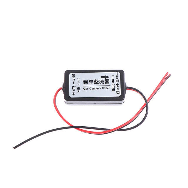 12V DC Power Relay Capacitor Filter Rectifiers for Car Rear View Back Up Camera 2