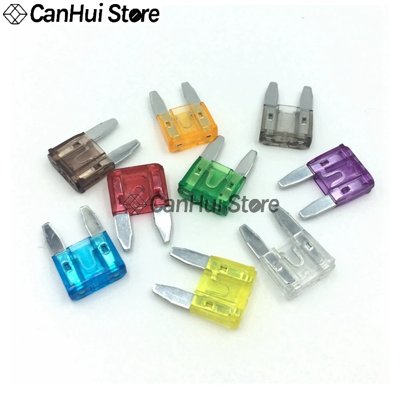 Car Fuse Kit 10-20pcs Mini Small Medium Car Fuse 1A 2A 3A 5A 7.5A 10A 15A 20A 25A 30A 35A 40A 45A 50A Amp Clip Inser for Car Truck