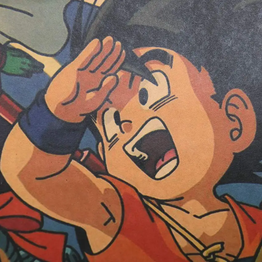 Мультфильм Dragon Ball фильм крафт Бумага ретро постер декоративная настенная наклейка живопись