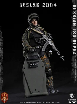 

CFTOYS Crazy Figure LW007 1/12 Scale Russian Alpha Special Forces Heavy Shield Hand Collectible Figure