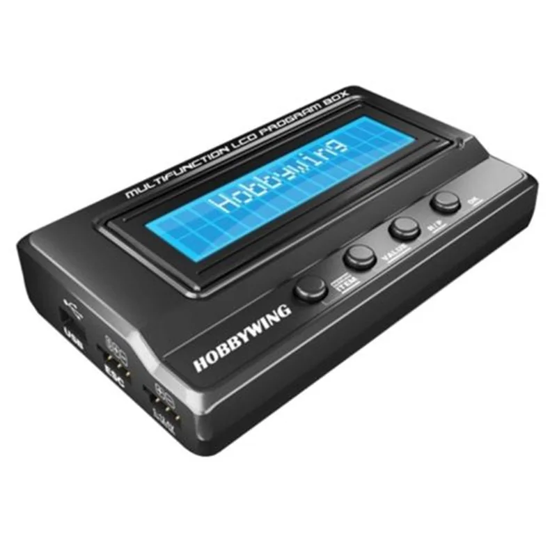 Newest Hobbywing 3in1 Multifunction Professional LCD Program Box with Voltage Detection -Upgraded Version of 2in1 | Игрушки и хобби
