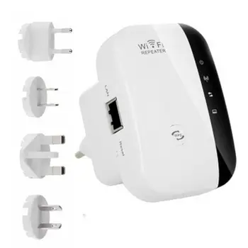 

WiFi Range Extender Up to 300Mbps Repeater 2.4GWiFi Signal Booster