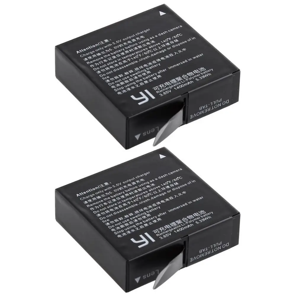 Аккумуляторная батарея Xiaoyi II 4k аккумуляторная литий полимерная для экшн камеры Yi